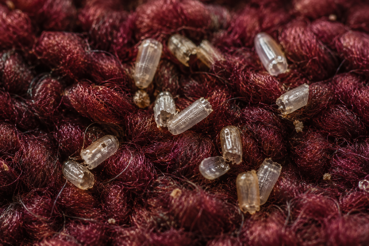 Bed Bug Egg Shells