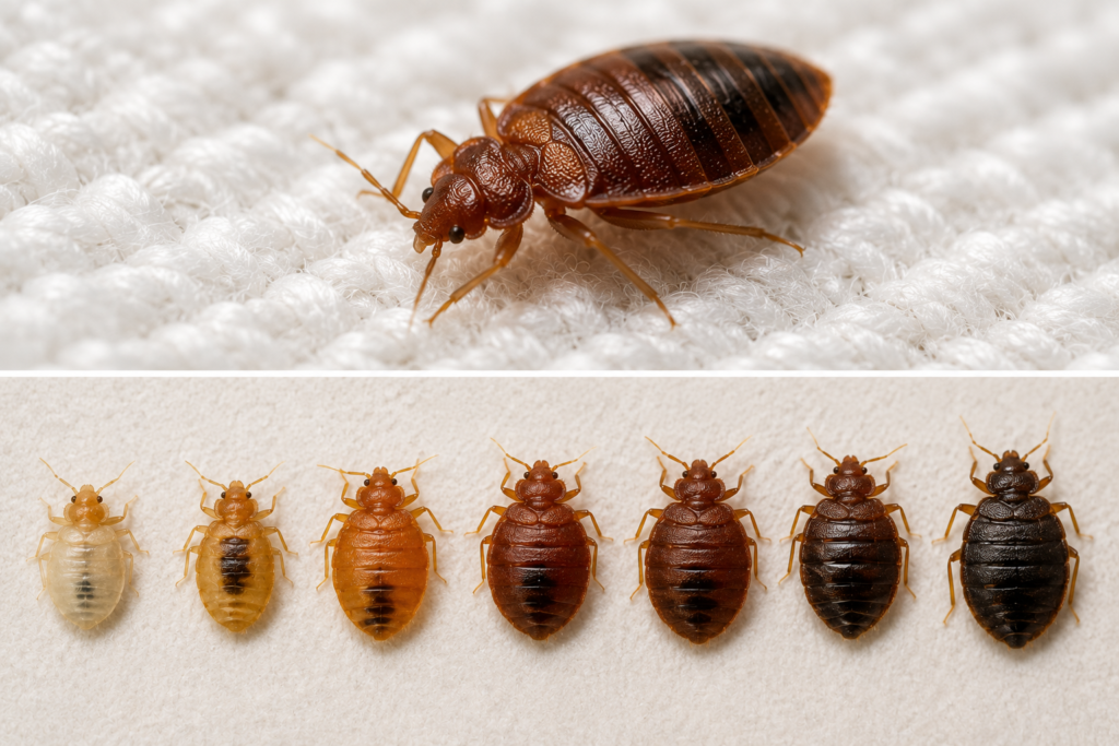 What colour are bed bugs?