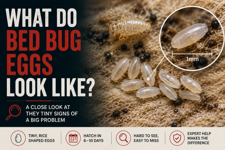 What do bed bug eggs look like